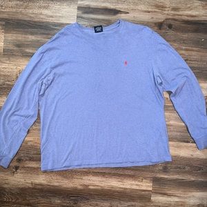 Vintage light lavender Ralph Lauren long sleeve shirt size XL